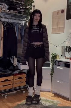 Whimsigoth Fall Outfits, Alternative Fashion Summer, Summer Goth Outfits, Goth Fits, Save Outfits, Transition Outfits, Fire Fits, Emo Outfits