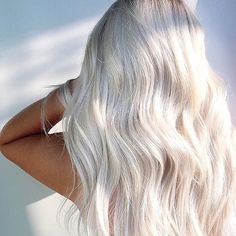 Why West Label | West Label Ice Blonde Hair, Long White Hair, Icy Blonde Hair, White Blonde Hair, Ice Blonde, Dyed Blonde Hair, Ash Blonde Hair, Icy Blonde, Platinum Hair