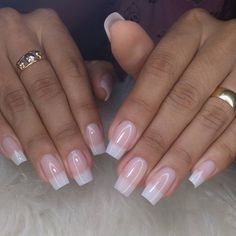 Nagellack Trends, Short Square Acrylic Nails, Soft Nails, Square Acrylic Nails, Minimalist Nails, Dream Nails, Fire Nails, Classy Nails, Funky Nails