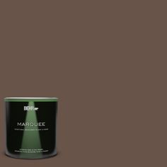 the behr paint color is maroon and has a dark brown base with green accents