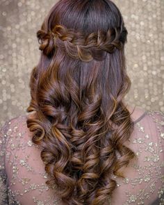 Hairstyle With Lehenga, Hairstyle With Long Hair, Hair Styels