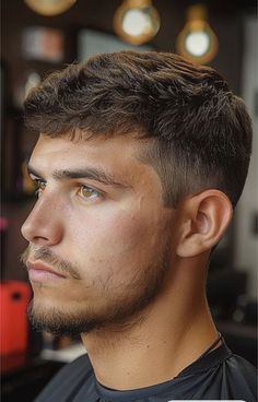 Mens Short And Messy Hairstyles, Mens Haircut Thick Hair Straight, Men’s Fall Haircuts, Bro Flow Haircut, Male Hairstyles For Straight Hair, 2024 Male Haircuts, Toupee Hairstyle Men, Mens Haircut Faded Sides, Mens Haircut Thinner Hair