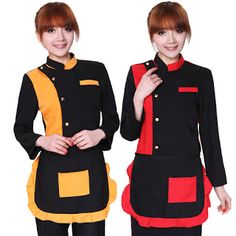 Mẫu đồng phục nhân viên phục vụ Chef Coats, Chef Coat, Uniform Design, Dress Form, Chef, Textiles, Quick Saves