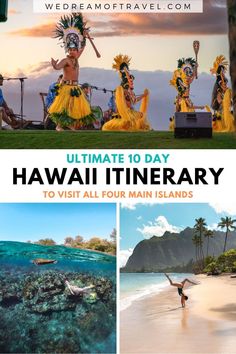 the ultimate hawaiian itinerary to visit all four main islands and see what you can do