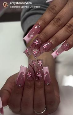 Nail Designs With Diamonds Rhinestones, Nail Charms Designs, Vacay Nails Acrylic, Summer Vacay Nails, Dominican Nails, 16 Nails, Vacay Nails, Future Nails