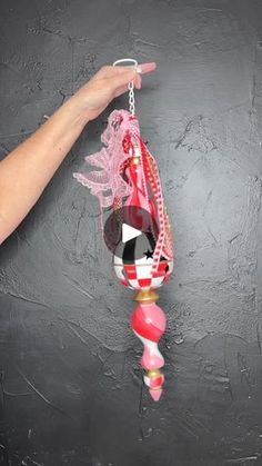 7.5K views · 295 reactions | You are the best!!! Thank you for the love and zero hesitation to claim one of my custom painted jumbo finials!!! ❤��️ I really do believe you could feel my excitement at being able to offer them to you!  I can’t wait to get started on each and everyone! ❤️Jumbo Jingle finial #1 complete! ☑️ | TraceysFancy