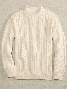 Men's Cotton Crewneck Pullover Sweater Men Pullover Sweater, Pullover Sweaters Men, Cotton Sweater Men, Male Sweater Outfit, White Sweater Men, Knitted Sweaters Men, Men In Sweaters, Peter Ballard, Christian Style