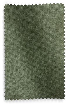 green fabric swatches on white background