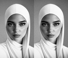 Melinda Radoncic Hijabs Aesthetics, Hijab Photo, Aesthetic Muslim Girl, Pretty People With Hijab, Hijabi Model Face, Head Scarf Styles Islamic, Girls Veiled, Hijab Aesthetic