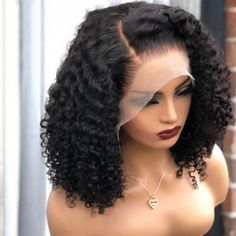 Luxury 10 Inch Curly Bob Human Hair Wig | Glueless 13x4 Lace Front | Pre Plucked | 150% Density | Hd Transparent | Mongolian Kinky Curly Bob Wig" Description: Elevate Your Style With This Exquisite 10-Inch Curly Bob Human Hair Wig! Our Luxurious Glueless 13x4 Lace Front Wig Is Designed To Make You Feel Gorgeous And Charming, Perfect For The Summer Season. Crafted From Unprocessed Mongolian Hair, This Short Kinky Curly Lace Frontal Wig Is Tailored For Black Women Seeking Exceptional Quality. Hd Transparent 13x4 Lace Front: Soft And Undetectable Lace That Suits Different Skin Tones, Providing A Seamless Look. No Chemical Processing, Ensuring Your Health Is A Top Priority. Medium Cap Kręcony Bob, Bob Riccio, Short Lace Front, Curly Bob Wig, Eva Hair, Short Lace Front Wigs, Brazilian Curly Hair, Curly Lace Wig, Curly Bob Wigs