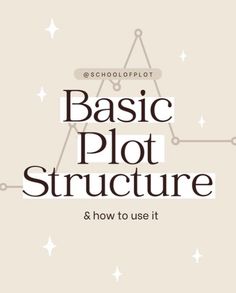 the basic plot structure and how to use it in this lesson, you'll be able