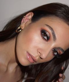 Mauve Makeup, Mack Up, Hazel Eye Makeup, Daily Makeup, Hazel Eyes, Eyeshadow Looks, Artistry Makeup, Beauty Make Up, Makeup Inspo