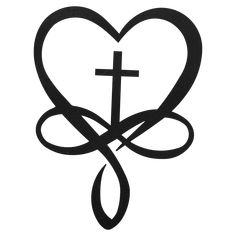 Gods Love Infinity Metal Sign Decor Infinity Tattoo Designs, Tattoos Infinity, Heart Tattoos, Choices Quotes, Cross Heart, Tattoos Skull, Temp Tattoo, Sign Decor