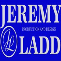 the logo for jerry ladd's production and design