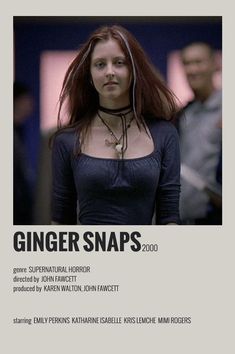 GINGER SNAPS minimalist poster Ginger Snaps Movie, Movies To Watch Teenagers, Cinema Quotes, Movie Hacks, Netflix Movies To Watch, New Movies To Watch, Girly Movies, Film Poster Design, Polaroid Poster