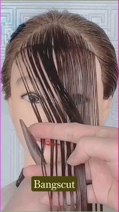 #hair #hairtutorial #haircare #haircolour #haircut #hairtypes #hairhacks #haircareideas #hairstyles #longhair #shorthair #mediumhair # hair transformation Diy Shag Haircut Tutorial, Cut Own Hair, Women Haircut, Growing Out Bangs, Shiny Makeup, Evening Hairstyles, Layered Haircuts For Medium Hair, Medium Layered Haircuts, Haircut Types