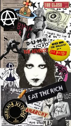 #punk #damned #davevanian #theclash #sexpistols#riotgrrrl #bikinikill #theadverts #anarchy Modern Punk Aesthetic, Punk Magazine Cover, Punk Revival Graphic Design, Punk Asthetics Photos, Punk Posters 70s, Punk Aesthetic Art, British Punk Aesthetic, 70s Punk Aesthetic, 90s Punk Aesthetic