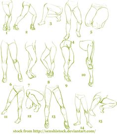 how to draw legs and feet in the style of an anime character, step by step