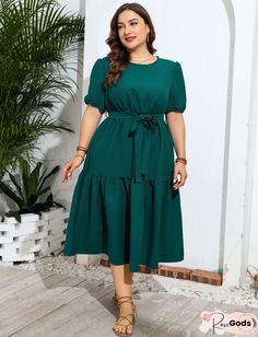 This Summer Solid Color Short Sleeve Casual Womens Plus Size Dress Made Of Soft And Elastic Fabric. The Little Connection Wholesale Plus Size Dresses And Hope Curvy Ladies Find Here a Warm And Exciting Place To Shop Affordable Curvy Dresses Online - Plus Size Casual, Office, Party, Wedding, Evening Dresses Xl To 6xl.When You Need More Wholesale Plus Size Clothing, You Can Always Find What You Need On Our Wholesale Women Fashion Online Store. Key Display, Belted Long Dress, Kitenge Dress, Long Dresses Elegant, Brunch Dress, Bodycon Dresses Casual, Ruffle Trim Dress, Belted Midi Dress, Sparkle Dress