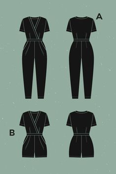 Sirocco Jumpsuit Pattern | Deer & Doe – Closet Core Patterns Sirocco Jumpsuit Deer And Doe, Sirocco Jumpsuit, Deer And Doe Patterns, Deer And Doe, Deer Doe, Romper Pattern, Dress Making Patterns, Indie Sewing Patterns