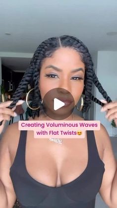 Braided Blowout Hairstyles, Flat Twist Hairstyles For Natural Hair, Chunky Flat Twist, Flat Twist Twist Out, Flat Twist Pattern, Dry Twists Natural Hair, Flat Twist Outs On Natural Hair, Easy Twist Out Natural Hair, Chunky Twist Out Natural Hair