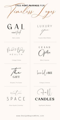 the font family for fancy lines