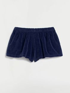 Navy 70s Glamour, 70s Shorts, The Spell, Track Shorts, British Indian, Deep Purple, The Kids, Kids Bottoms, Cotton Poplin