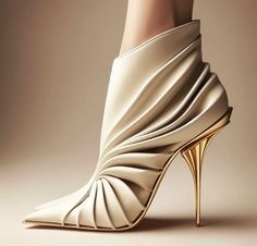 Stiletto color avorio generato con intelligenza artificiale by Cammoranesi Cristina Hollywood Moodboard, Futuristic Shoes, Shoes Quotes, Fashion Shoes Boots, Stunning Shoes, Heel Design, Girly Shoes, Decorated Shoes, Gorgeous Shoes