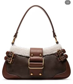 Steve Madden Store, Front Wall, Steve Madden Bags, Brown Shoulder Bag, Brown Bag, Synthetic Materials, Brown Bags