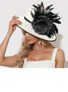 JJ's House Hats Dress Hats Derby Hats Flower Faux Feather Women's Kentucky Derby Royal Ascot Elegant Sinamay Bowler Hats Church Hats Hats. #JJ's House #Hats #DressHats #DerbyHats #Flower #FauxFeather #Women's #KentuckyDerby #RoyalAscot #Elegant #Sinamay #BowlerHats #ChurchHats #Hats Elegant Hats Classy, Hats Classy, Kentucky Derby Fascinator, Elegant Hats, Bowler Hat, Church Hats, Men's Hats, Royal Ascot, Flower Hats