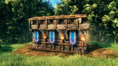 Valheim Wall Design, Valheim Wall, Stone Wall Design, Smart Auto, Base Design, Game Ideas, Reference Images