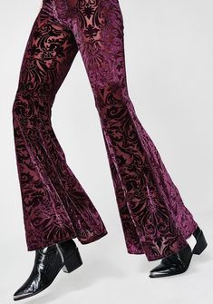 Velvet Bell Bottoms, Vintage Flare Jeans, Jeans Online Store, Quoi Porter, Vintage Flare, Wildfox Couture, Velvet Pants, Christian Lacroix, Boho Festival