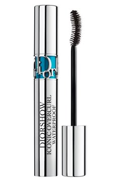 What it is: A waterproof version of Dior's Overcurl Mascara that lends lashes XXL volume, spectacular curl and lasting shape.What it does: Featuring a long-wearing formula resistant to both sweat and humidity, this mascara is infused with cotton nectar to fortify your lashes, too. Its couture design features a turquoise blue band faceted with the Dior letters.How to use: Apply the mascara vertically using the concave side of the brush, then boost and set the curl by pressing the brush against yo Dior Mascara, Mascara Brands, Blue Mascara, Mascara Review, Couture Design, Dior Makeup, Dior Beauty, Beauty Kit, Eyelash Curler