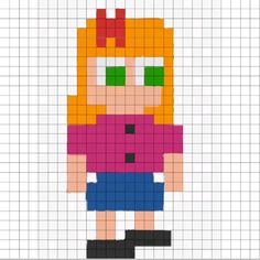 Freddy Krueger Pixel Art, Gay Pixel Art, Perler Bead Patterns Fnaf