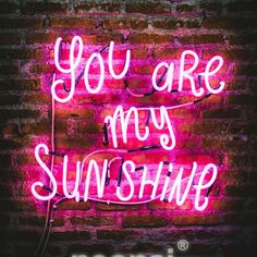 Custom Neon Sign this Must Be the Place, Home or Office Wall Art Custom LED Neon Sign - Etsy My Sunshine, You Are My Sunshine, Neon Sign, Pink Aesthetic, Neon, Led, Collage, Signs, Wall