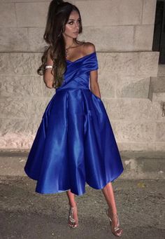 Short Graduation Dress, Satin Sleeves, Short Graduation Dresses, Homecoming Dress Short, Blue Prom Dresses, Sparkly Prom Dresses, Get Glam, Prom Dresses Yellow, Girls Pageant Dresses