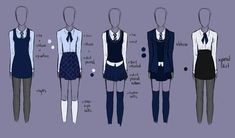 Ravenclaw Outfit, Hogwarts Uniform, Preppy Lifestyle, Harry Potter Outfits, School Dresses, Uniform Fashion