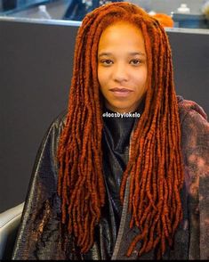 Ginger Color Hair Dreads. There are any references about Ginger Color Hair Dreads in here. you can look below. I hope this article about Ginger Color Hair Dreads can be useful for you. Please remember that this article is for reference purposes only. #ginger #color #hair #dreads Ginger Color Hair, Orange Locs, Ginger Locs, Loc Colors, Colored Locs, Barrel Twist, Hair Dreads, Thick Locs, Ginger Color