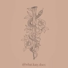 the cover art for what kay does, featuring roses and snakes on a beige background