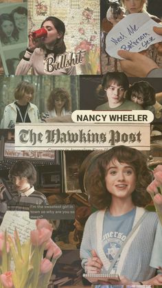 an advertisement for nancy wheelerr's new album, the dawkins post