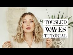 Loose Waves Hair Tutorial, Beachy Waves Tutorial, Beachy Waves Hair Tutorial, Soft Waves Hair, Curling Wands, Beach Waves Hair Tutorial, Beachy Waves Hair, Easy Waves, Waves Tutorial