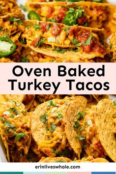 an image of oven baked turkey tacos