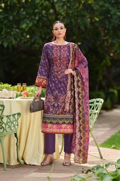 Guzarish Vol 17 - AGOG - India's Fashion Store | Attri Retails Pvt Ltd Printed Salwar Suit, Exclusive Gowns, Designer Studio, Heavy Embroidery, Work Suits, Indian Suits, Ladies Gown, India Fashion, Exclusive Fashion