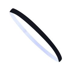 a black and white headband on a white background