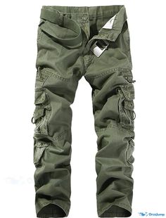 Green Men's Cargo Pants, Tactical Cargo Pants, Plain Pants, Pants Cargo, Tactical Pants, Mens Cargo, Mens Khakis, Black Khakis, Cargo Pants Men