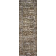 an area rug with brown and beige tones