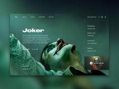 the joker website is displayed on an iphone