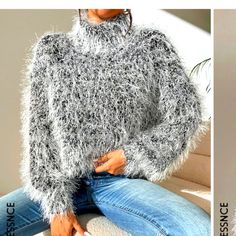 Questions? Leave A Comment Belowwomen's Med Fuzzy Teddy Bear Sweater Gray Cropped Nwot Winter Fluffy Sweater, Soft Fuzzy Sweaters, Teddy Sweaters, Teddy Bear Sweater, Shein Sweater, Casual Pullover Sweater, Bear Sweater, Sunflower Shirt, Fuzzy Sweater