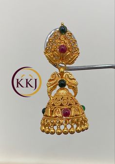 Gold Kammalu, Kammalu Buttalu, Chand Bali Earrings Gold, Antique Jumka, Chand Bali, Emerald Stone Rings, Jhumka Designs, Bali Earrings, Gold Bridal Earrings