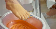 Up to 9% Off on Nail Salon - Pedicure at Refresh Nail n Spa Paraffin Wax Pedicure, Ionic Foot Bath, Foot Soak, Foot Bath, Remove Toxins, Cleanse Your Body, Detox Your Body, Paraffin Wax, Nail Spa